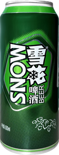 Пиво светлое SNOW Fresh фильтрованное пастеризованное 4%, 0.5л, детальное фото
