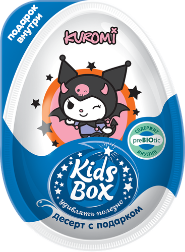 Десерт KIDS BOX Kuromi с подарком, 20г, вид