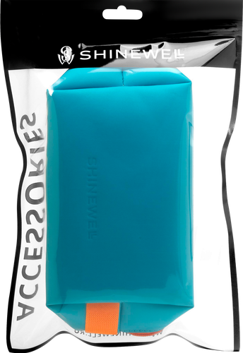 Косметичка SHINEWELL водонепроницаемая, 12х23см, в ассортименте, Арт. LE 03, изображение