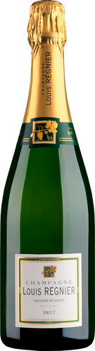 Вино игристое LOUIS REGNIER Champagne Grande Reserve выдержанное белое брют, п/у, 0.75л, вид