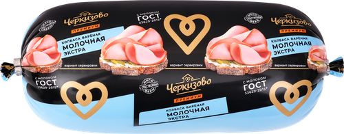 Колбаса вареная ЧЕРКИЗОВО ПРЕМИУМ Молочная Экстра, весовая, картинка