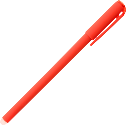 Ручка гелевая LOREX LX-Base.Bright Slim Soft стираемая 0,5мм, синий, фото
