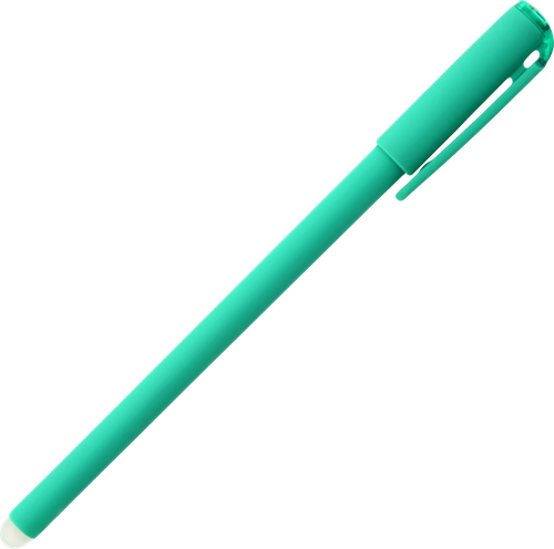 Ручка гелевая LOREX LX-Base.Bright Slim Soft стираемая 0,5мм, синий, картинка