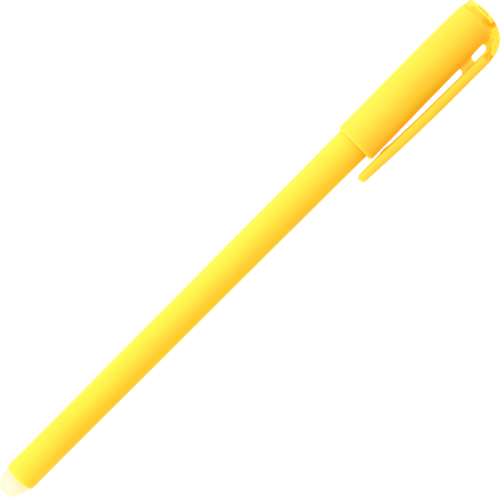 Ручка гелевая LOREX LX-Base.Bright Slim Soft стираемая 0,5мм, синий, изображение