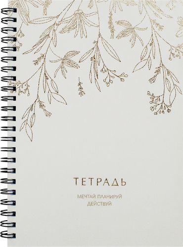Тетрадь Эстетик на спирали А5, в клетку, 60 листов, Арт. NBNSPHSE60, вид