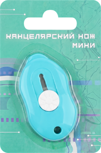 Нож канцелярский Кибер 2.0 мини, в ассортименте, Арт. KNFM, детальное фото