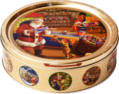 Печенье JACOBSENS Vintage Christmas на сливочном масле, 340г, крупный план