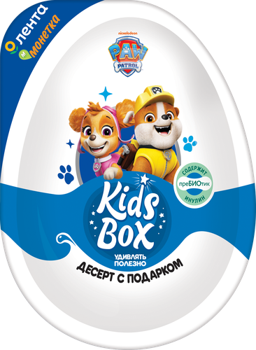 Десерт KIDS BOX Щенячий Патруль, с подарком, 20г, фото