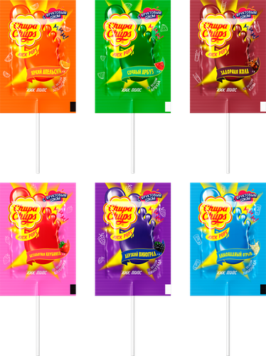 Карамель CHUPA CHUPS Kick Pops, 9г, вид