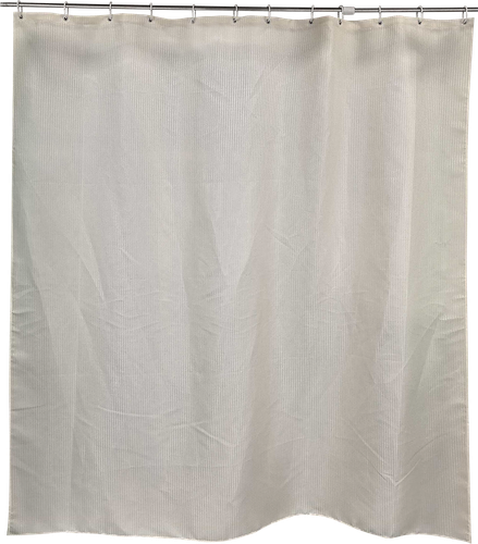 Шторка для ванной комнаты HOMECLUB Velvet 180х180см, бежевая, Арт. HOC001, изображение