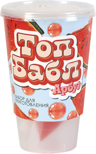 Набор кондитерский ТОП БАБЛ для приготовления Бабл Ти со вкусом арбуза, 50г, фото