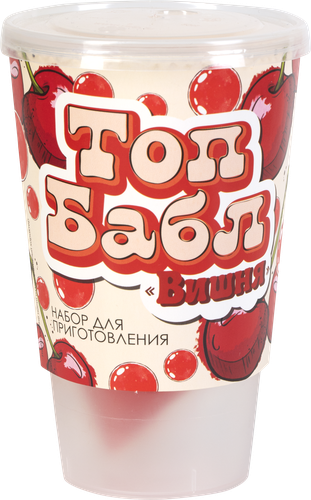 Набор кондитерский ТОП БАБЛ для приготовления Бабл Ти со вкусом вишни, 50г, вид