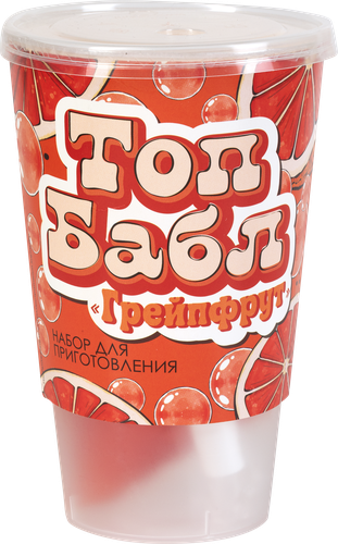 Набор кондитерский ТОП БАБЛ для приготовления Бабл Ти со вкусом грейпфрута, 50г, детальное фото