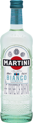 Напиток виноградосодержащий MARTINI Бьянко ароматизированный из виноградного сырья, 0.5л, детальное фото