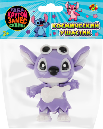 Игрушка 1TOY Крутой замес таба сквиш Космический ушастик, Арт. Т27747, картинка