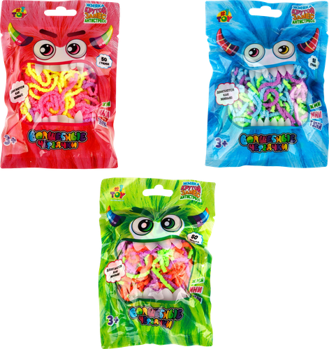 Игрушка 1TOY Крутой замес, Волшебные червячки, Арт. Т27777, фотография