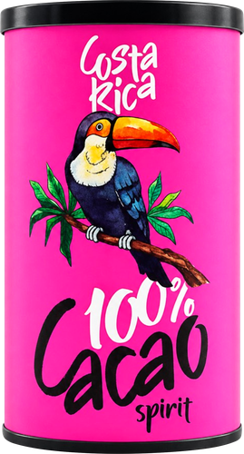 Какао MONGARU 100% натуральный без сахара, в тубусе, 130г, крупный план