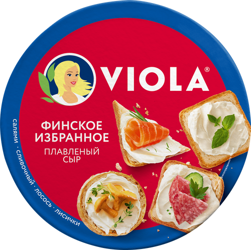 Сыр плавленый VIOLA Ассорти Финское избранное 35%, без змж, 130г, фото