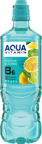 Напиток YOUR WATER Аква Витамин, с ароматом лимона и лайма и витамином В6, негазированный, 0.75л, картинка