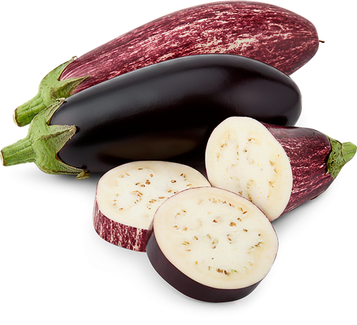 Баклажаны микс, 600г, крупный план