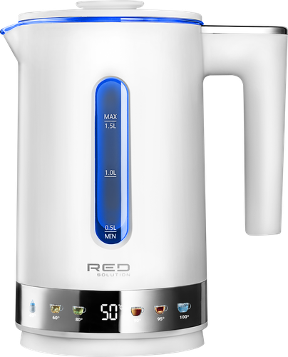 Чайник RED SOLUTION Colorsense, светодиодный дисплей с сенсором, эффект термоса, Арт. AG118D, картинка