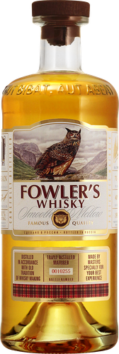 Виски FOWLERS Российский зерновой ординарный 40%, 0.7л, изображение