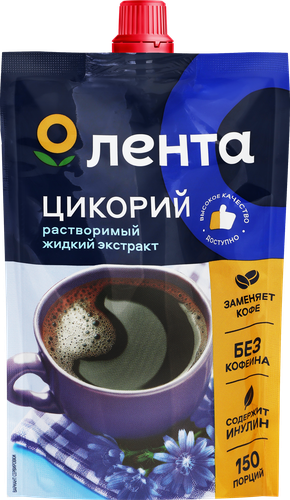 Цикорий растворимый ЛЕНТА жидкий экстракт, 200г, фотография