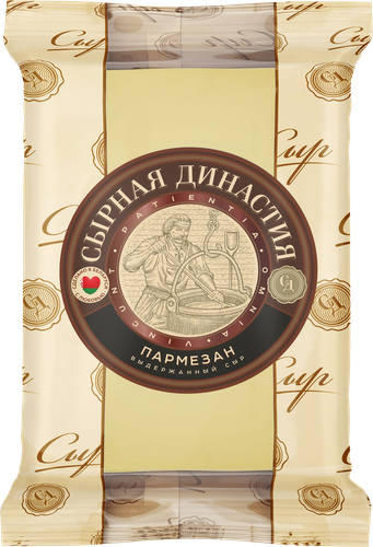 Сыр твердый СЫРНАЯ ДИНАСТИЯ Пармезан 45%, без змж, 180г, детальное фото
