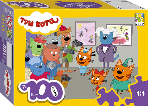 Пазл STEP PUZZLE Mini 100 элементов, в ассортименте, Арт. 62042, изображение