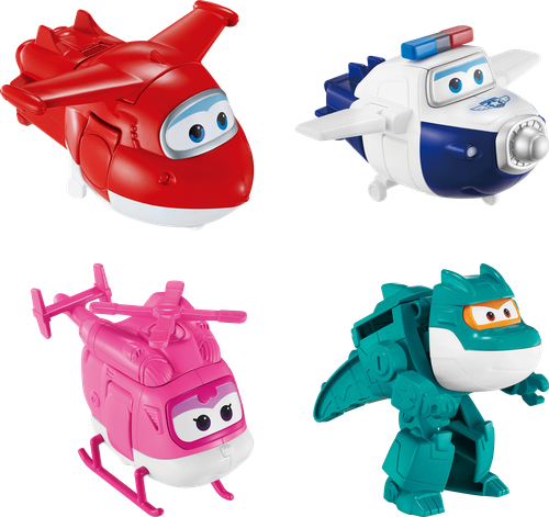 Игрушка-трансформер SUPER WINGS Супер Крылья Value, Арт. EU780621, EU780622, EU780623, EU780624, вид