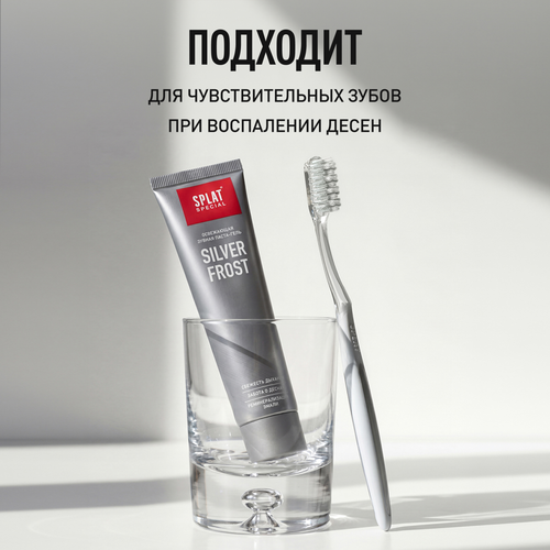 Зубная паста SPLAT Special Silver Frost, 75мл, фотография