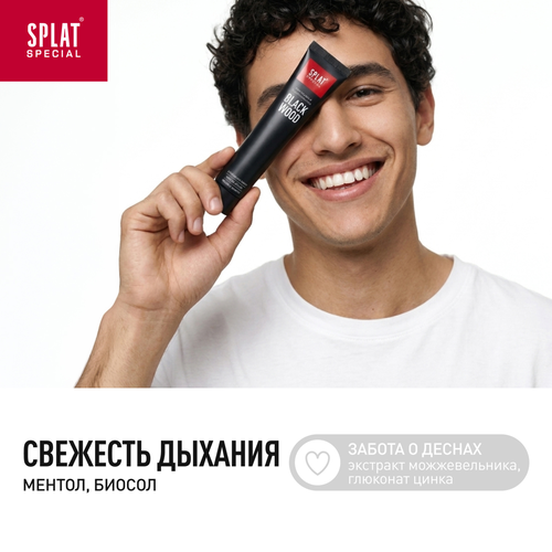 Зубная паста SPLAT Special Blackwood, 75мл, вид