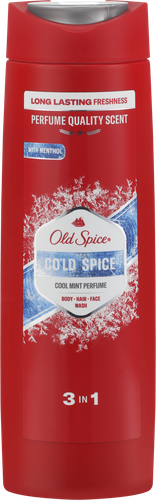 Гель для душа + шампунь OLD SPICE Cold Spice, 400мл, вид