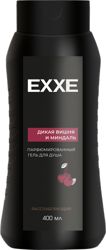 Гель для душа EXXE Passion Дикая вишня и миндаль, 400мл, вид