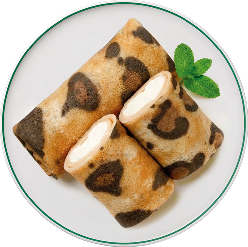 Блины Леопардовые с кокосовой сгущенкой ЛЕНТА FRESH, 200г, детальное фото