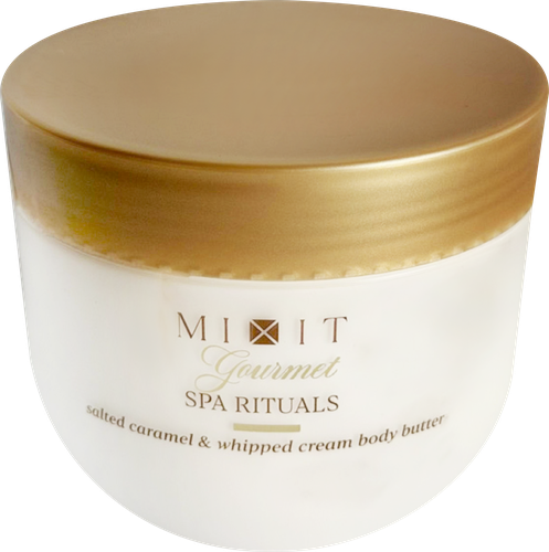 Баттер для тела MIXIT Spa Rituals Gourmet с ароматом соленой карамели и взбитых сливок, 250г, картинка