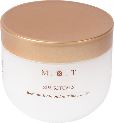 Баттер для тела MIXIT Spa Rituals Gourmet с ароматом фундука и миндального молочка, 250мл, картинка