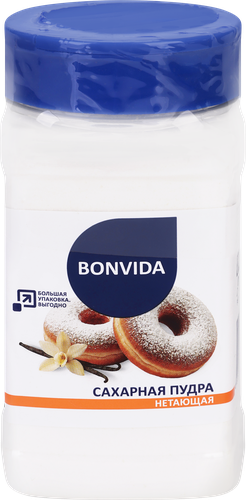 Сахарная пудра BONVIDA нетающая, 300г, изображение