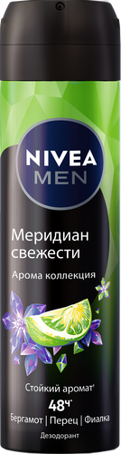 Дезодорант-спрей мужской NIVEA Men Меридиан свежести, 150мл, картинка