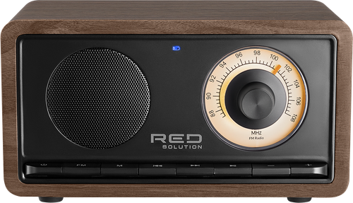 Колонка портативная RED SOLUTION Music, FM-радио, ретро-дизайн, Арт. BSH10, детальное фото