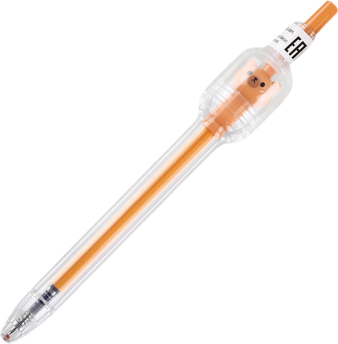 Ручка гелевая Медвежонок, синий цвет, Арт. YML-940A, картинка