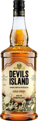 Коктейль DEVIL'S ISLAND Голд Аньехо с ромом 35%, 1л, вид
