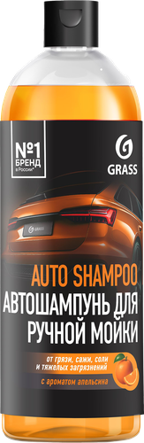 Автошампунь для ручной мойки GRASS с ароматом апельсина, Арт. 111100-1, 1л, картинка