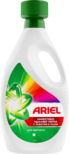 Гель для стирки ARIEL для цветного белья, 2.5л, детальное фото