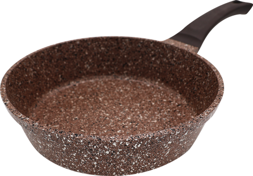 Сковорода HOPPS Dark wood 26см, антипригарное покрытие, литая, индукция, с пластиковой ручкой, Арт. HC261-TDID, детальное фото
