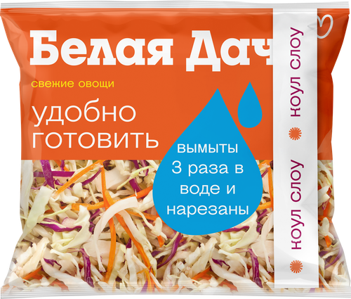Салат БЕЛАЯ ДАЧА Коул-Слоу, 160г, фото