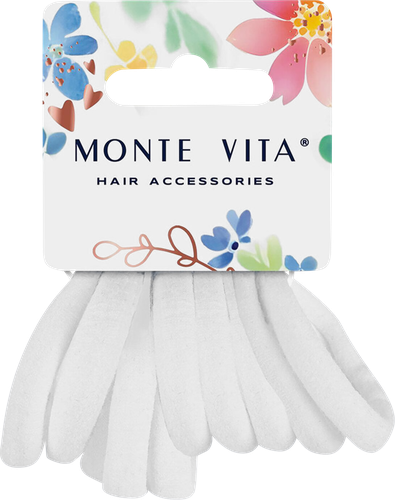 Набор резинок для волос MONTE VITA мягкие, средние, 10шт, изображение