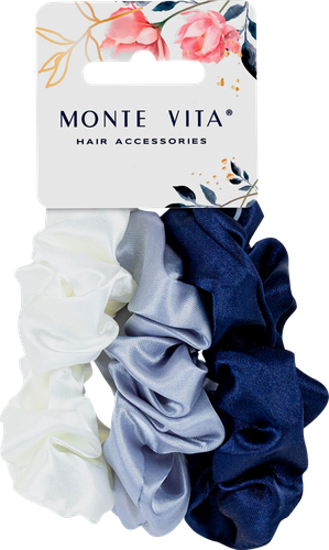 Набор резинок для волос MONTE VITA 3х19см, скранч, 3шт, вид