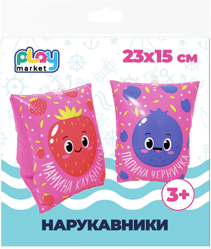 Нарукавники для плавания надувные ФЕНИКС-ПРЕЗЕНТ 23х15см с 3-х лет, в ассортименте, Арт. 91953/1, 94102, 94105, фотография