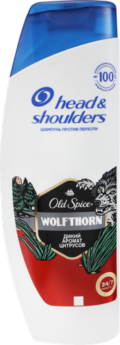 Шампунь для волос мужской HEAD&SHOULDERS Old Spice Wolfthorn, против перхоти, 360мл, детальное фото